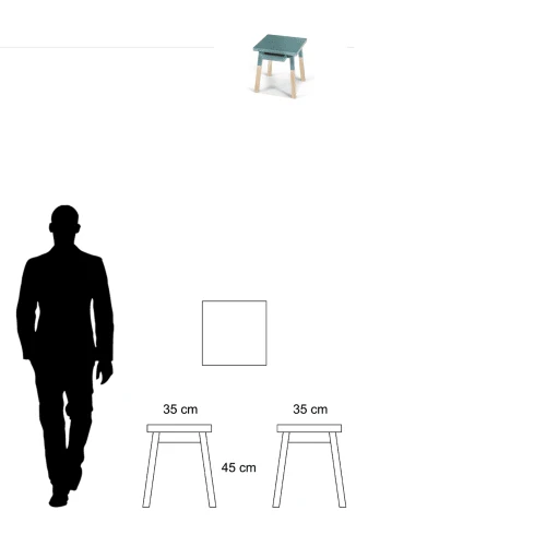 MON PETIT MEUBLE FRANCAIS 2 Chevets Laqués Avec Tiroir En Frêne, Plateau 40 Cm 3 MON PETIT MEUBLE FRANCAIS 2 Chevets Laqués Avec Tiroir En Frêne, Plateau 40 Cm