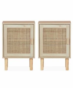 Alice's Garden 2 Tables De Chevet En Cannage, 40x30x58cm 12 Alice's Garden 2 Tables De Chevet En Cannage, 40x30x58cm -Boutique Maisons du Monde 2 tables de chevet en cannage 40x30x58cm 4