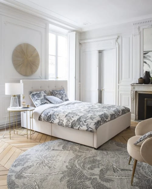 Maisons Du Monde 2 Tables De Chevet En Métal Doré Et Marbre Blanc 8 Maisons Du Monde 2 Tables De Chevet En Métal Doré Et Marbre Blanc – Image 6