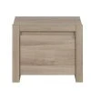 CALICOSY Chevet 1 Porte Effet Chêne H40cm -Boutique Maisons du Monde chevet 1 porte effet chene h40cm