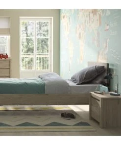 CALICOSY Chevet 1 Porte Effet Chêne H40cm 10 CALICOSY Chevet 1 Porte Effet Chêne H40cm -Boutique Maisons du Monde chevet 1 porte effet chene h40cm 3