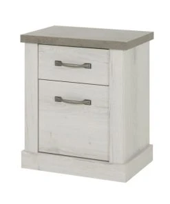 CALICOSY Chevet 1 Tiroir 1 Porte H61cm - Décor Chêne Blanchi 9 CALICOSY Chevet 1 Tiroir 1 Porte H61cm - Décor Chêne Blanchi -Boutique Maisons du Monde chevet 1 tiroir 1 porte h61cm decor chene blanchi 3