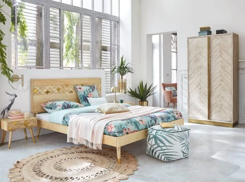 Maisons Du Monde Chevet 1 Tiroir En Manguier Effet Doré 8 Maisons Du Monde Chevet 1 Tiroir En Manguier Effet Doré – Image 6