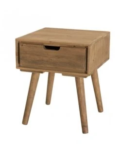 MACABANE Chevet 1 Tiroir En Sapin