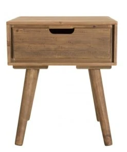 MACABANE Chevet 1 Tiroir En Sapin -Boutique Maisons du Monde chevet 1 tiroir en sapin 4