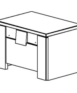 CALICOSY Chevet 1 Tiroir H38cm - Marron -Boutique Maisons du Monde chevet 1 tiroir h38cm marron 3