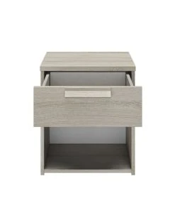 CALICOSY Chevet 1 Tiroir H50cm - Gris -Boutique Maisons du Monde chevet 1 tiroir h50cm gris 2
