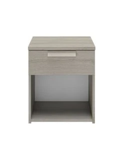 CALICOSY Chevet 1 Tiroir H50cm - Gris