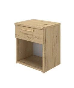 CALICOSY Chevet 1 Tiroir H50cm - Marron Clair 9 CALICOSY Chevet 1 Tiroir H50cm - Marron Clair -Boutique Maisons du Monde chevet 1 tiroir h50cm marron clair 1