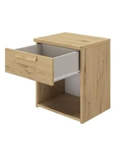 CALICOSY Chevet 1 Tiroir H50cm - Marron Clair 10 CALICOSY Chevet 1 Tiroir H50cm - Marron Clair -Boutique Maisons du Monde chevet 1 tiroir h50cm marron clair 2