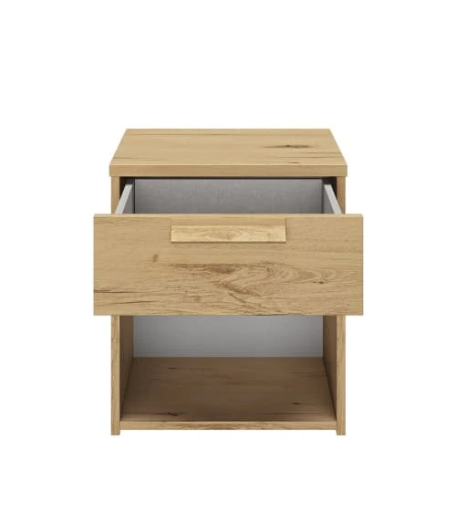 CALICOSY Chevet 1 Tiroir H50cm - Marron Clair 7 CALICOSY Chevet 1 Tiroir H50cm - Marron Clair â Image 5