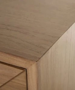 Altobuy Chevet 2 Tiroirs Bois Naturel Et Teinté Or -Boutique Maisons du Monde chevet 2 tiroirs bois naturel et teinte or 5