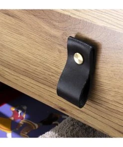 Casame Chevet 2 Tiroirs Pieds Métal Effet Chêne -Boutique Maisons du Monde chevet 2 tiroirs pieds metal effet chene 4