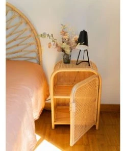 Saudara Collections Chevet Cannage Et Rotin -Boutique Maisons du Monde chevet cannage et rotin 4