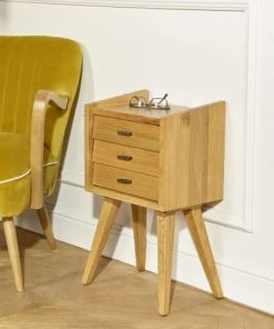 Robin Des Bois Chevet En Chêne -Boutique Maisons du Monde chevet en chene 3