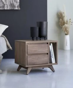 Tikamoon Chevet En Noyer Massif 10 Tikamoon Chevet En Noyer Massif -Boutique Maisons du Monde chevet en noyer massif 3