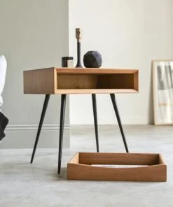 Tikamoon Chevet En Teck -Boutique Maisons du Monde chevet en teck 1