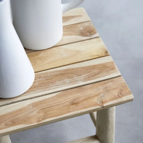 Tikamoon Chevet En Teck Massif 5 Tikamoon Chevet En Teck Massif – Image 3