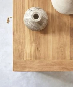 Tikamoon Chevet En Teck Massif -Boutique Maisons du Monde chevet en teck massif 3