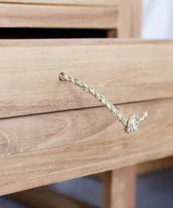 Tikamoon Chevet En Teck Massif -Boutique Maisons du Monde chevet en teck massif 4