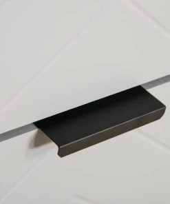 HOMCOM Chevet Table De Nuit 2 Tiroirs Piètement Métal Noir Gris Blanc -Boutique Maisons du Monde chevet table de nuit 2 tiroirs pietement metal noir gris blanc 3