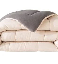 Becquet Couette 140x200 Violette Double Face 400 G/m2 -Boutique Maisons du Monde couette 140x200 beige double face 400 g m2 hebe