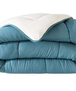 Becquet Couette 140x200 Bleue Double Face 400 G/m2