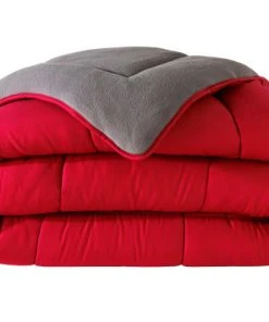 Becquet Couette 140x200 Rouge Double Face 400 G/m2