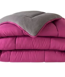 Becquet Couette 140x200 Violette Double Face 400 G/m2