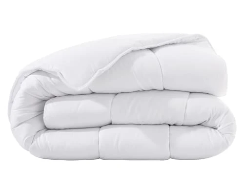 Becquet Couette 200x200 Blanche En Polyester 200g G/m² 3 Becquet Couette 200x200 Blanche En Polyester 200g G/m²