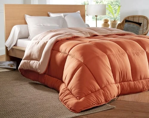 Becquet Couette 200x200 Orange Double Face 400 G/m2 4 Becquet Couette 200x200 Orange Double Face 400 G/m2 – Image 2