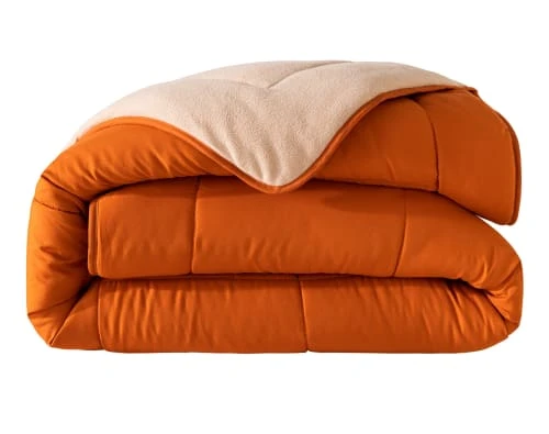 Becquet Couette 200x200 Orange Double Face 400 G/m2 3 Becquet Couette 200x200 Orange Double Face 400 G/m2