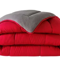 Becquet Couette 200x200 Marron Double Face 400 G/m2 -Boutique Maisons du Monde couette 200x200 rouge double face 400 g m2 hebe