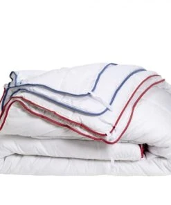 BLEU CALIN Couette 4 Saisons 140x200cm 3 Couettes En 1