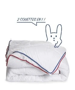 BLEU CALIN Couette 4 Saisons 220x240cm 3 Couettes En 1 11 BLEU CALIN Couette 4 Saisons 220x240cm 3 Couettes En 1 -Boutique Maisons du Monde couette 4 saisons 220x240cm 3 couettes en 1 4