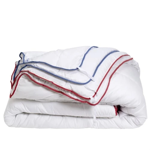 BLEU CALIN Couette 4 Saisons 220x240cm 3 Couettes En 1 3 BLEU CALIN Couette 4 Saisons 220x240cm 3 Couettes En 1