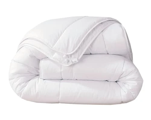 Becquet Couette 4 Saisons 240x220 Blanche En Polyester 200+300 G/m² 3 Becquet Couette 4 Saisons 240x220 Blanche En Polyester 200+300 G/m²