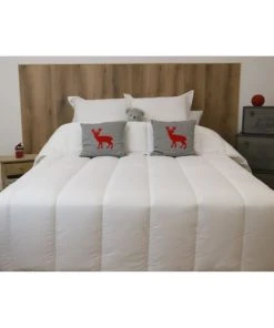 Linandelle Couette Blanche 550gr Hiver En Polyester Blanc 240x260 Cm -Boutique Maisons du Monde couette blanche 550gr hiver en polyester blanc 240x260 cm 2