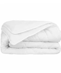 Mortreux Couette Blanche Coton Bio 240x260 Cm 500 Grs