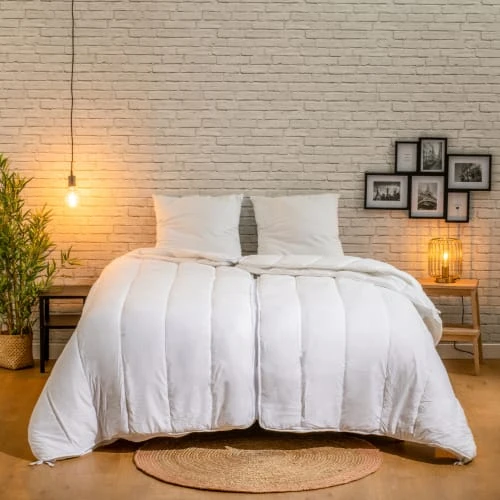 BLEU CALIN Couette Chaleur Réglable 220x240cm SPÉCIAL COUPLES 4 BLEU CALIN Couette Chaleur Réglable 220x240cm SPÉCIAL COUPLES – Image 2