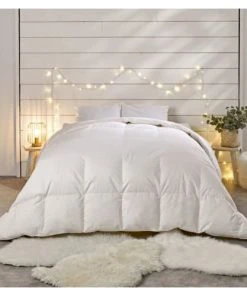 BLEU CALIN Couette Chaude 230g/m2 90% Duvet De Canard 140x200cm -Boutique Maisons du Monde couette chaude 230g m2 90 duvet de canard 140x200cm 1