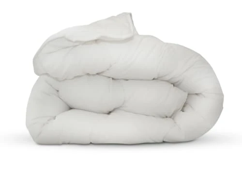 Abeil Couette Chaude Anti-acariens 240 X 260 Cm Polyester Blanc 3 Abeil Couette Chaude Anti-acariens 240 X 260 Cm Polyester Blanc