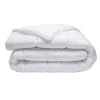 Toison D'or Couette Chaude En Satin De Coton Blanc 240 X 220 -Boutique Maisons du Monde couette chaude en satin de coton blanc 240 x 220