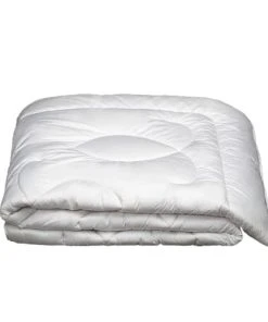 Brun De Vian-Tiran Couette Chaude Naturel En Laine Très Chaud Blanc 140x200 Cm