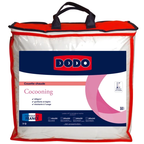DODO Couette Cocooning Chaude 140x200 Cm 5 DODO Couette Cocooning Chaude 140x200 Cm – Image 3