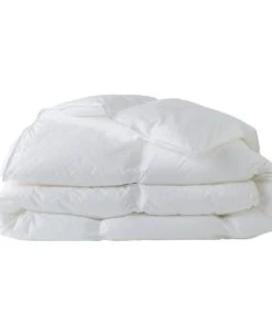 Toison D'or Couette En 100% Percale De Coton Blanc 200 X 140