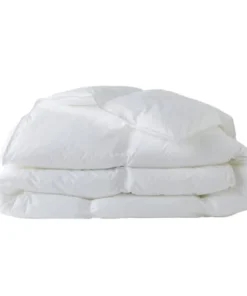 Toison D'or Couette En 100% Percale De Coton Blanc 280 X 240