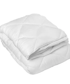 Toison D'or Couette En Microfibre 4 Saisons Blanc 200 X 140