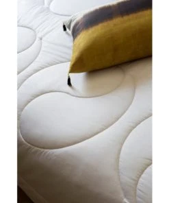 Brun De Vian-Tiran Couette En Soie Tempéré Blanc 140x200 Cm -Boutique Maisons du Monde couette en soie tempere blanc 140x200 cm 2