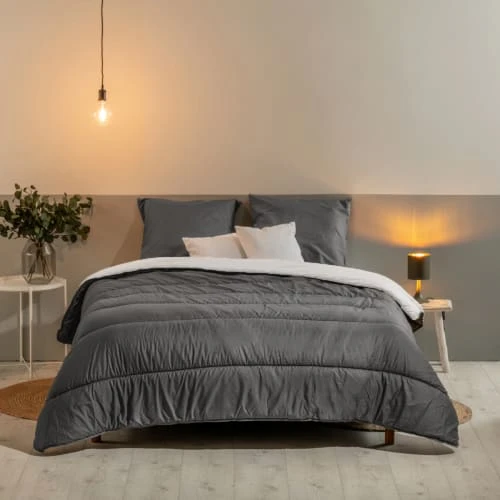 BLEU CALIN Couette Imprimée Chaude 140x200cm 4 BLEU CALIN Couette Imprimée Chaude 140x200cm – Image 2